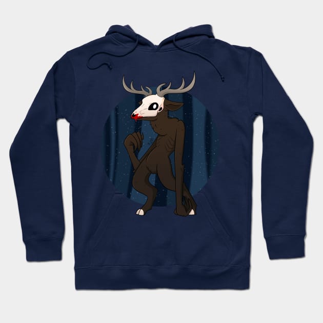 Chibi Wendigo Hoodie by Roa